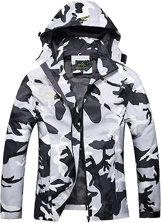 GIISAM Women's Waterproof Rain Jacket for All Weather Needs