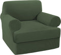 T Cushion Chair Slipcover - Stretch Jacquard Fit for T Cushion Chairs