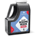 Black Sesame Seeds 6 Lb Jar - Bulk Natural Non GMO