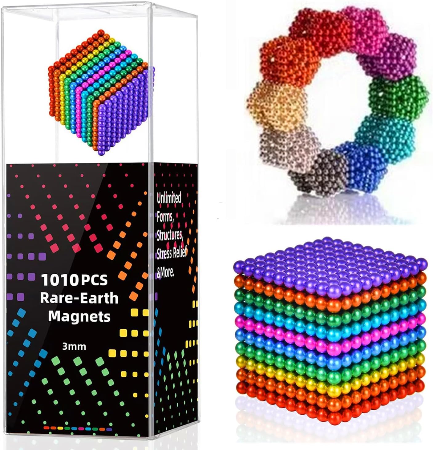 Ferrite Putty Ball Colorful Magnetism Desk Toys for Adults