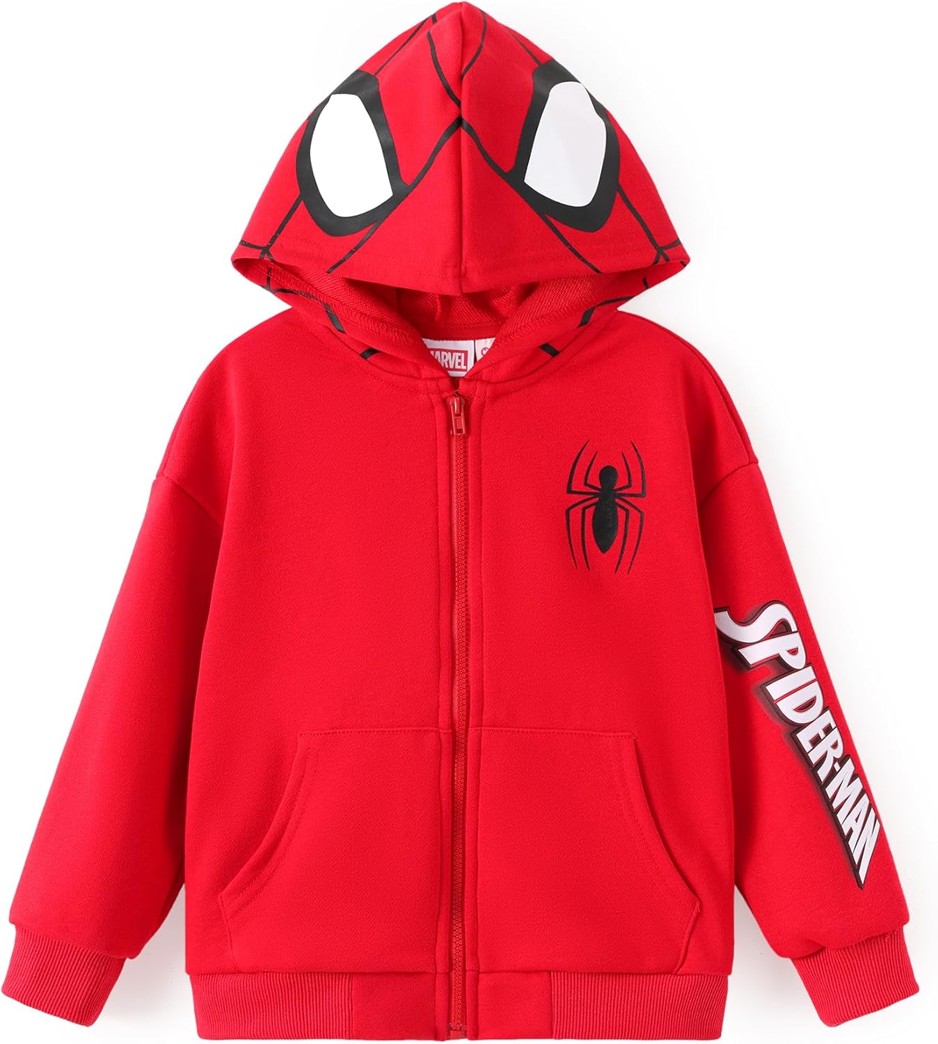 Spider-Man Zip Up Hoodie for Kids - Cool Fall Sweatshirt