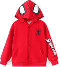 Spider-Man Kids Zip Up Hoodie - Hero Design for Fall Play