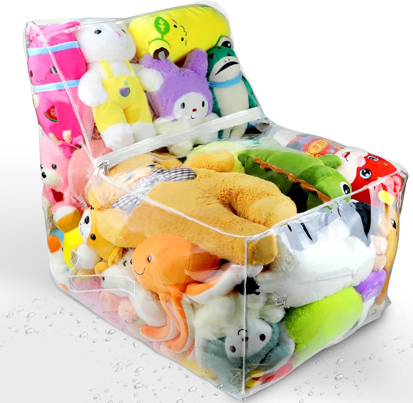 Waterproof Stuffed Animal Bean Bag - Organize Kids' Rooms