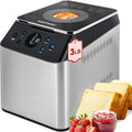 KEEPEEZ 710W Quiet Bread Maker with Dual Heaters