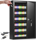125 Key Lock Box Wall Mount with Anti-Theft Deposit Slot - Heavy Duty