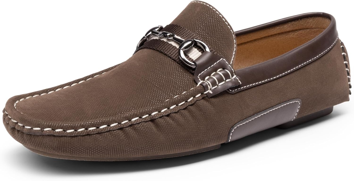 Bruno Marc Men's Driving Penny Loafers for Casual Comfort