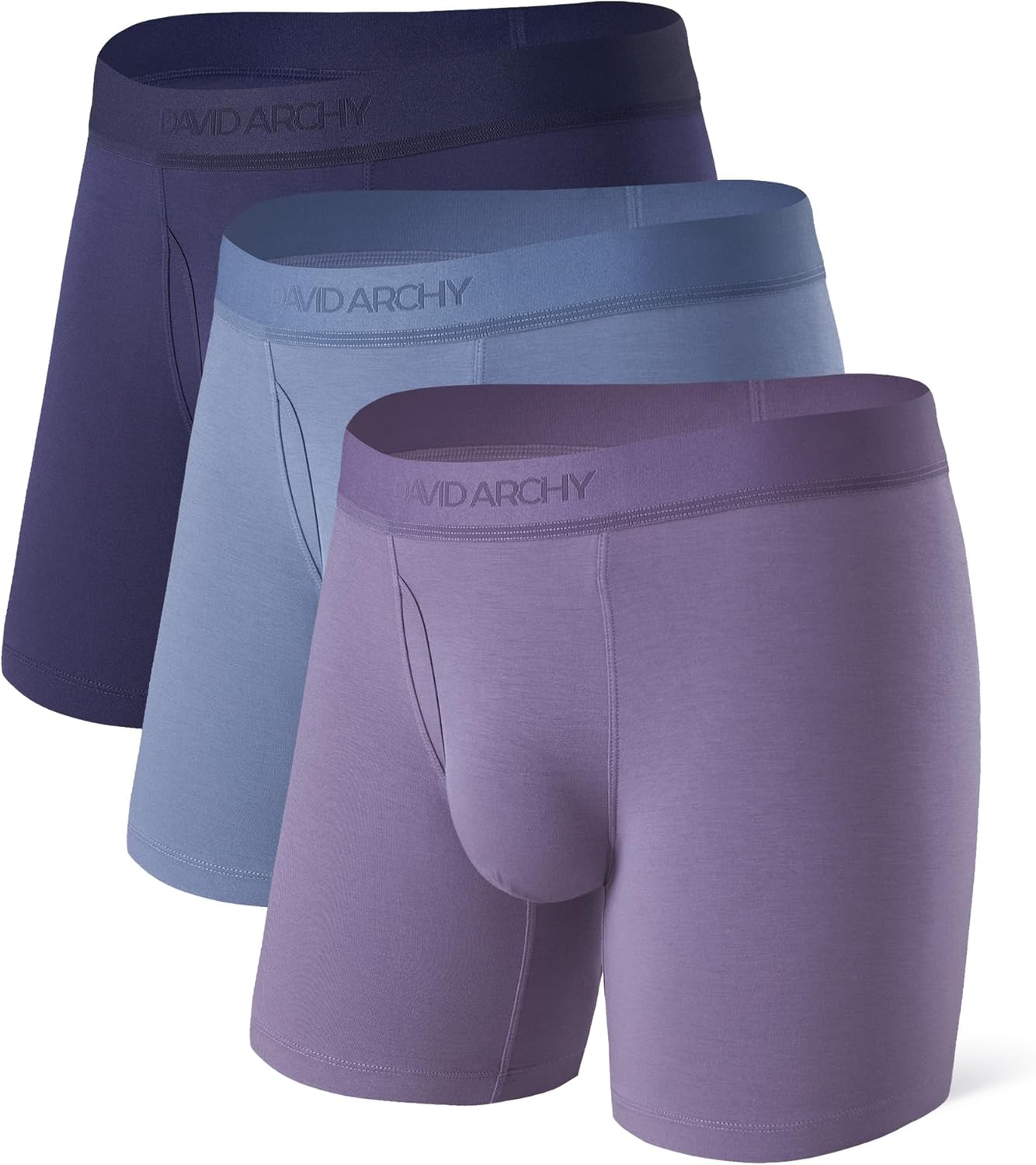 Ultra Soft Modal Support Pouch Trunks for Men by DAVID ARCHY