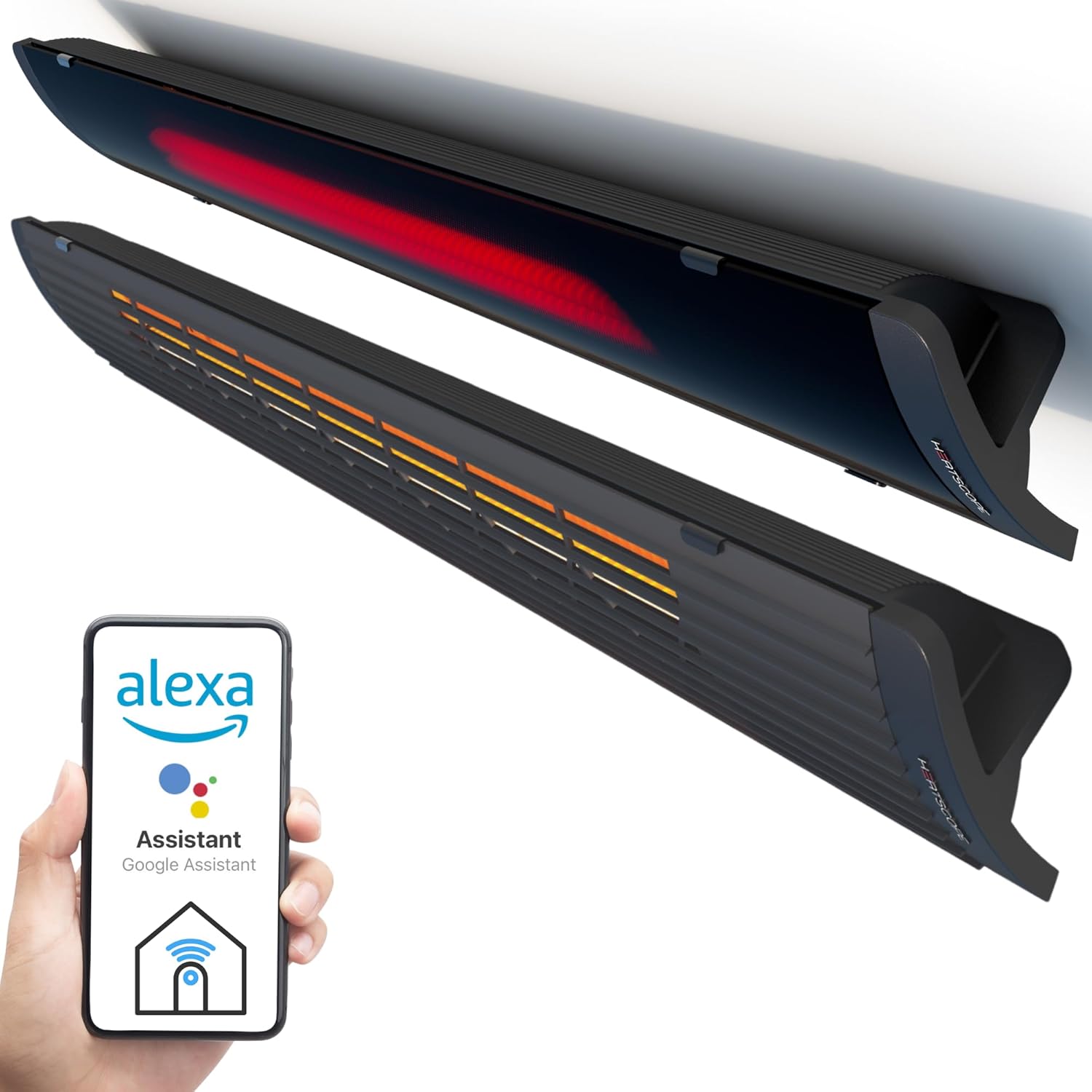 HEATSCOPE 3000W Patio Heater | 2X Heat Coverage & Award-Winning Performance