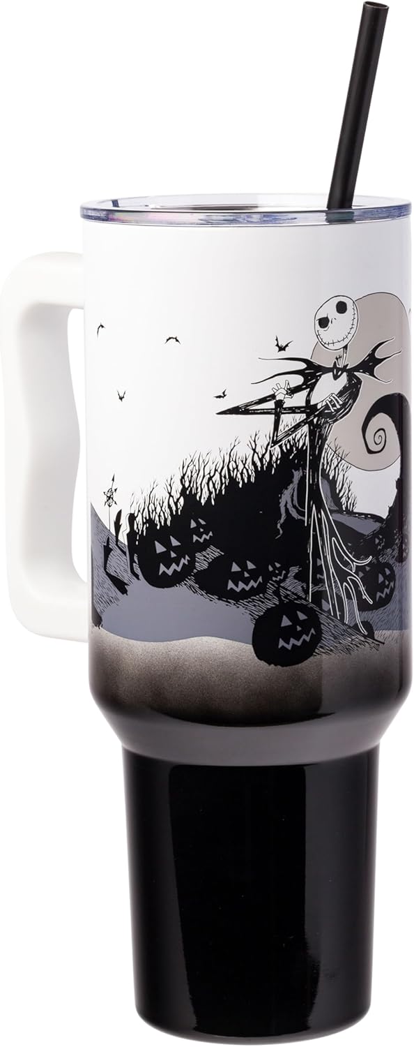 Jack Skellington Stainless Steel Tumbler for Nightmare Fans