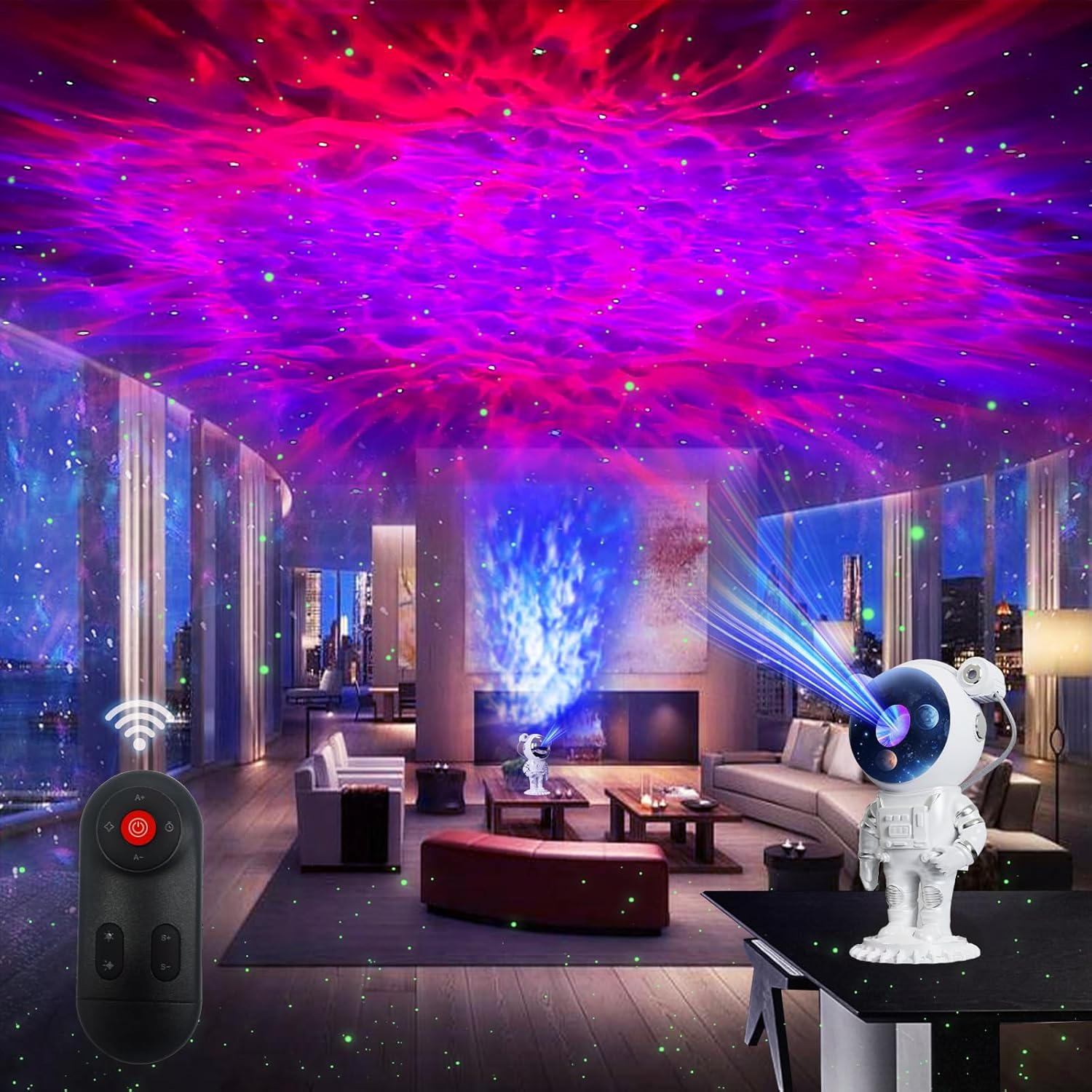 Transform Your Bedroom with PlayHot Galaxy Projector!