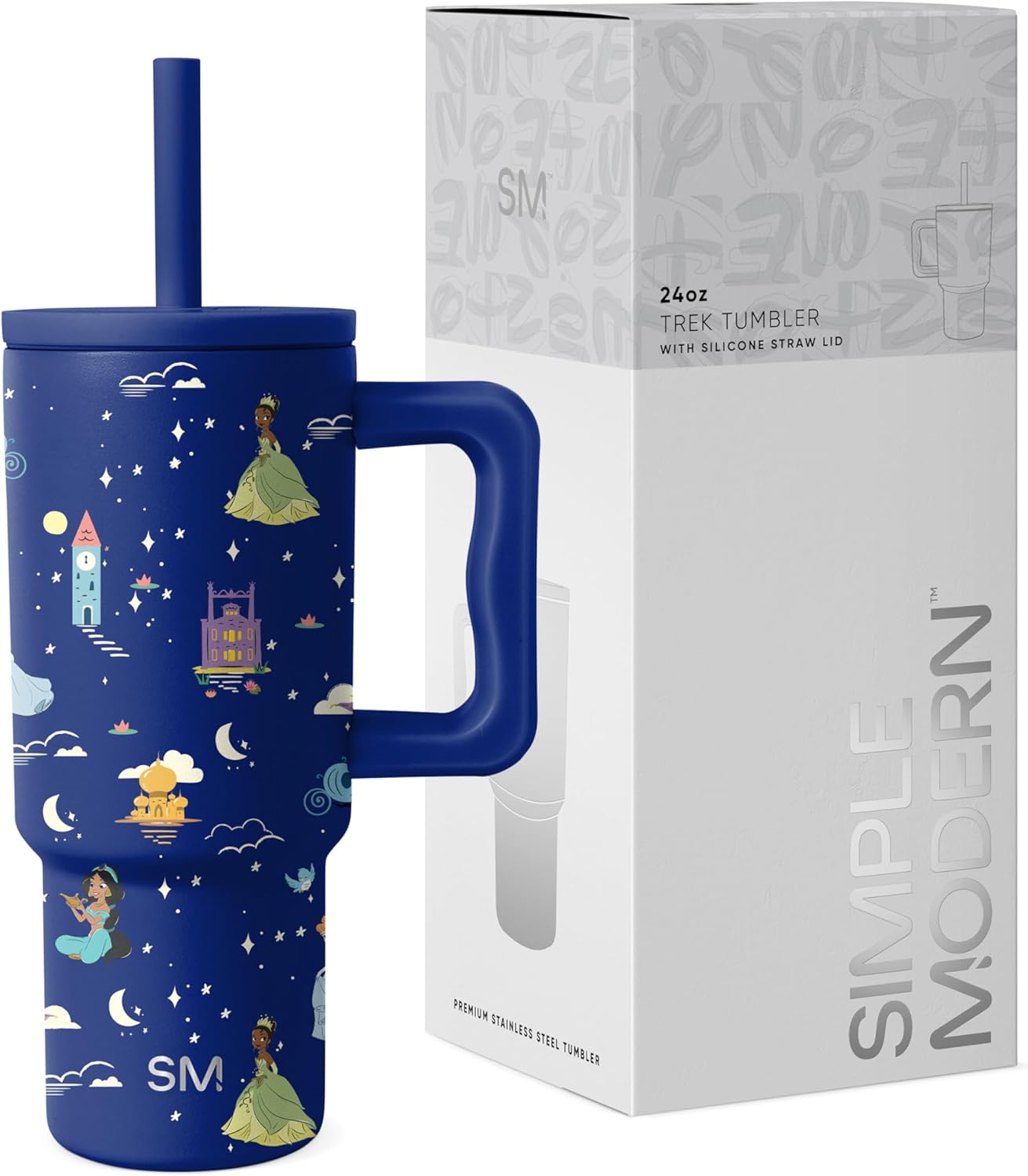 Simple Modern Disney Kids 24 oz Tumbler with Handle for Travel