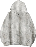 Women Maple Leaf Camo Fleece Oversized Hoodie - Soft, Cozy Fit