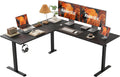Agilestic L Shaped Standing Desk Adjustable Height - Large Electric