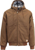 FR Duck Canvas Hooded Coat for Men - Insulated Flame Resistant