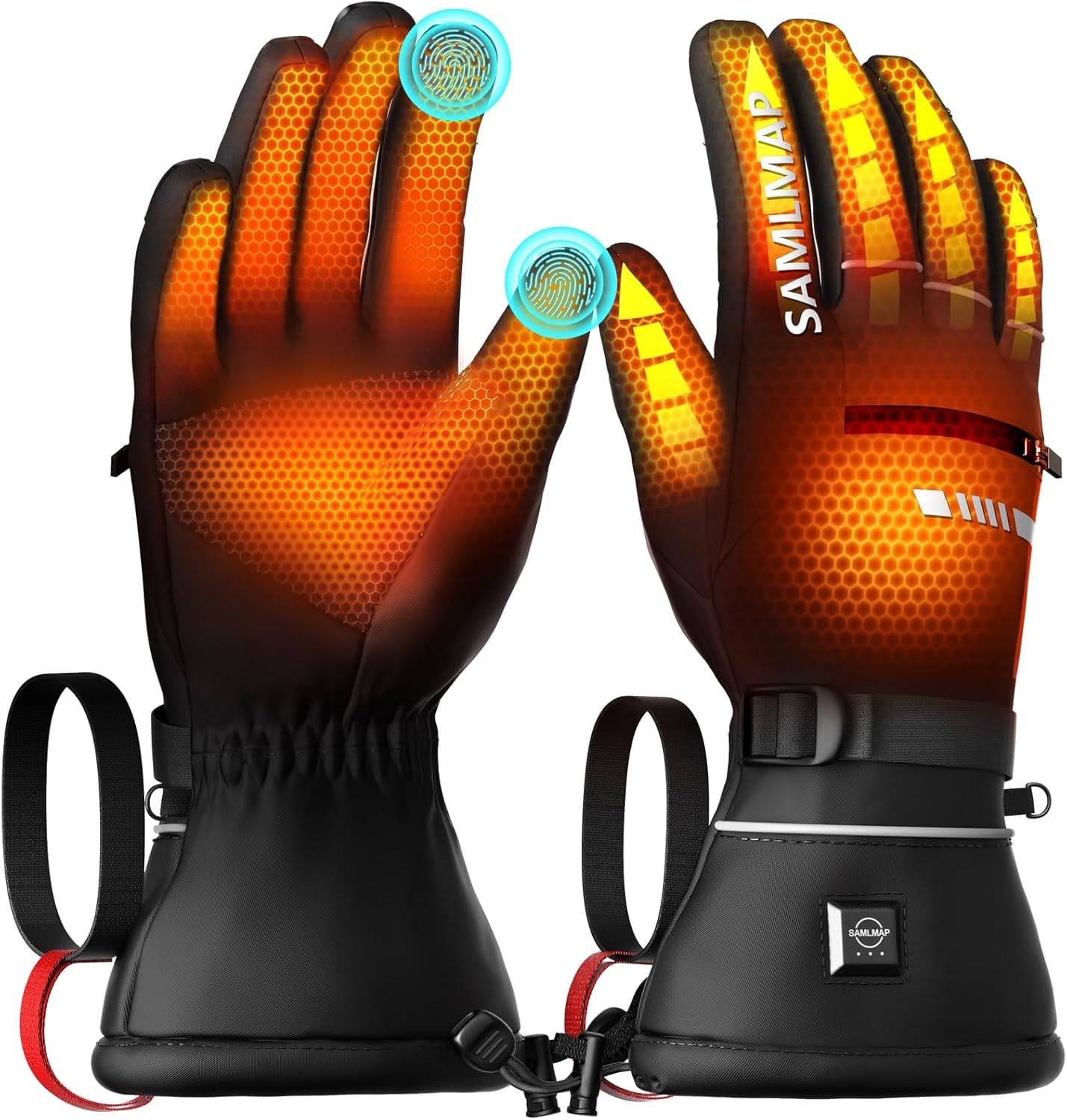 Rechargeable Heated Gloves for Winter   - SAMLMAP