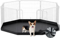 Dog Playpen Bottom Pad for Octagonal 8-Panel 32in Playpen - Stabilizes
