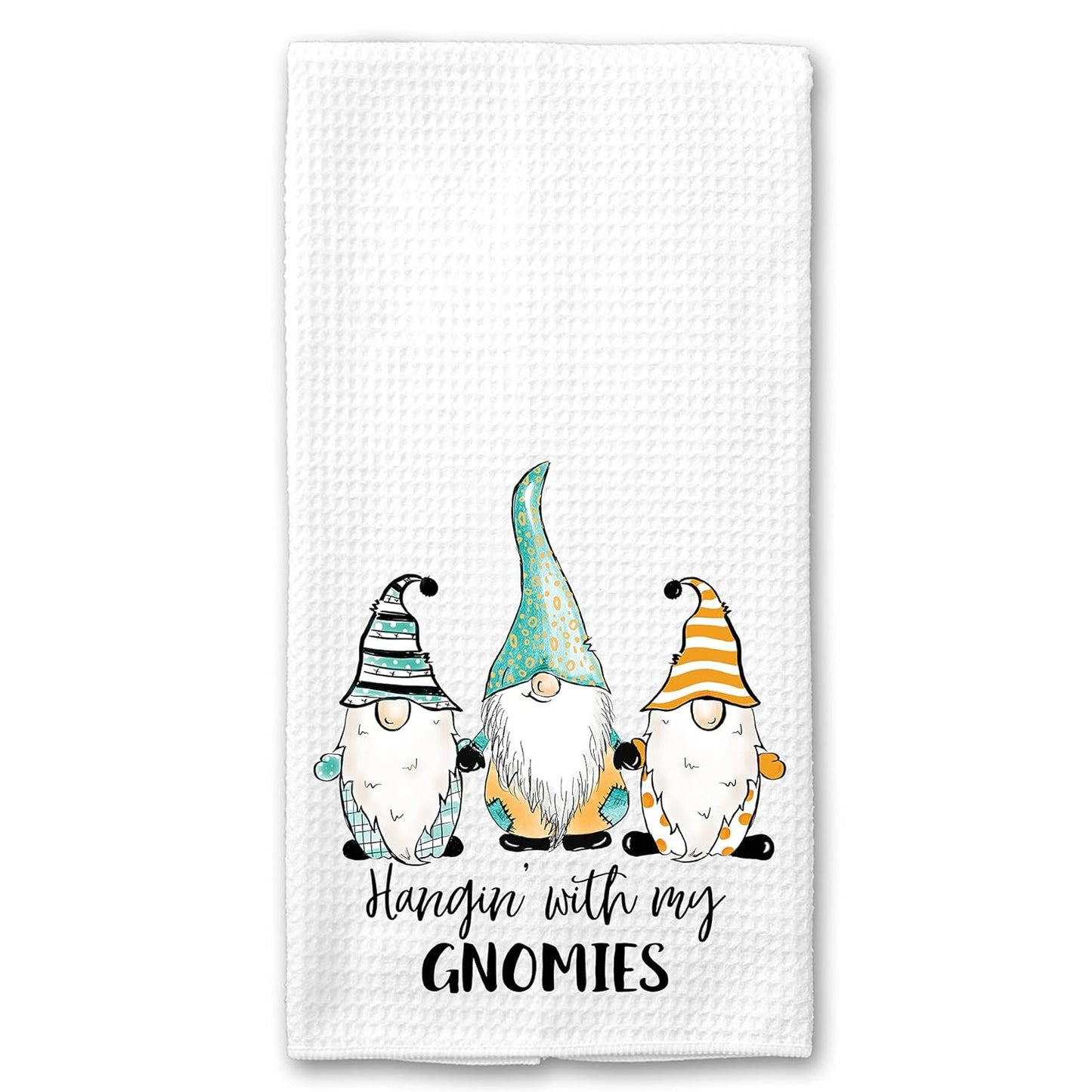 Gnome Microfiber Kitchen Towel: Festive Holiday Charm