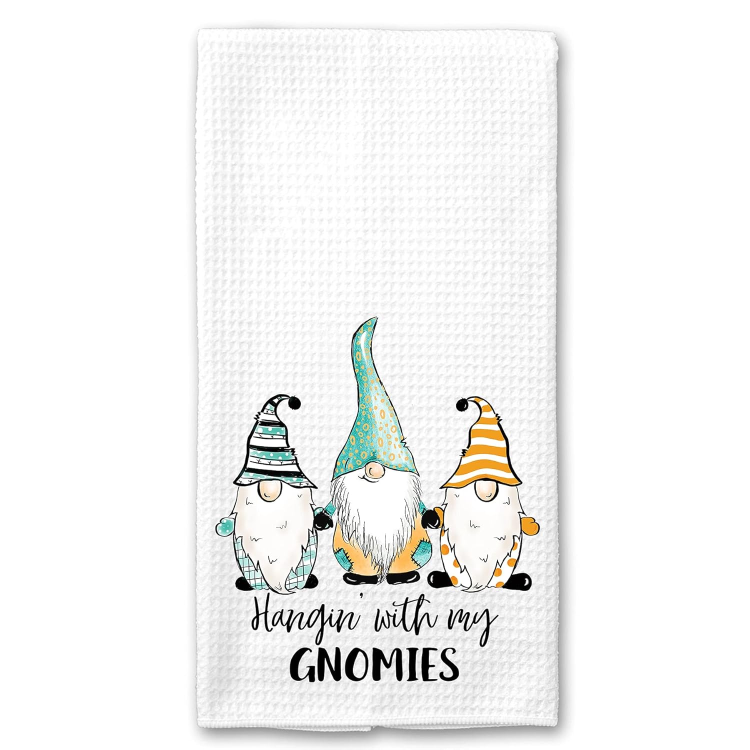 Gnome Microfiber Kitchen Towel: Festive Holiday Charm