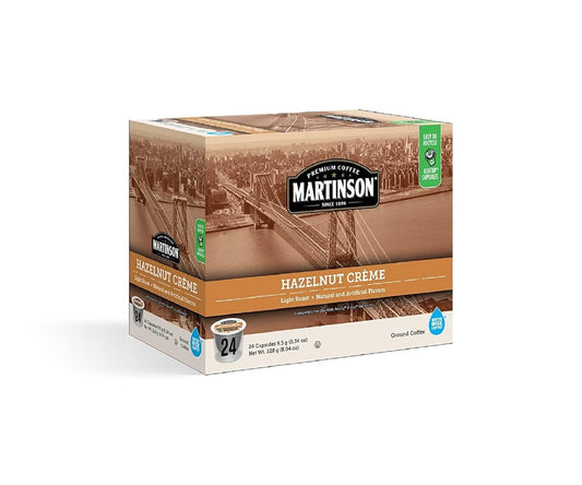Delicious Hazelnut Crme Coffee Pods - 24 Count