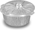 Foil Lux 3.5 Quart Pans And Lids - Oven & Stove Ready