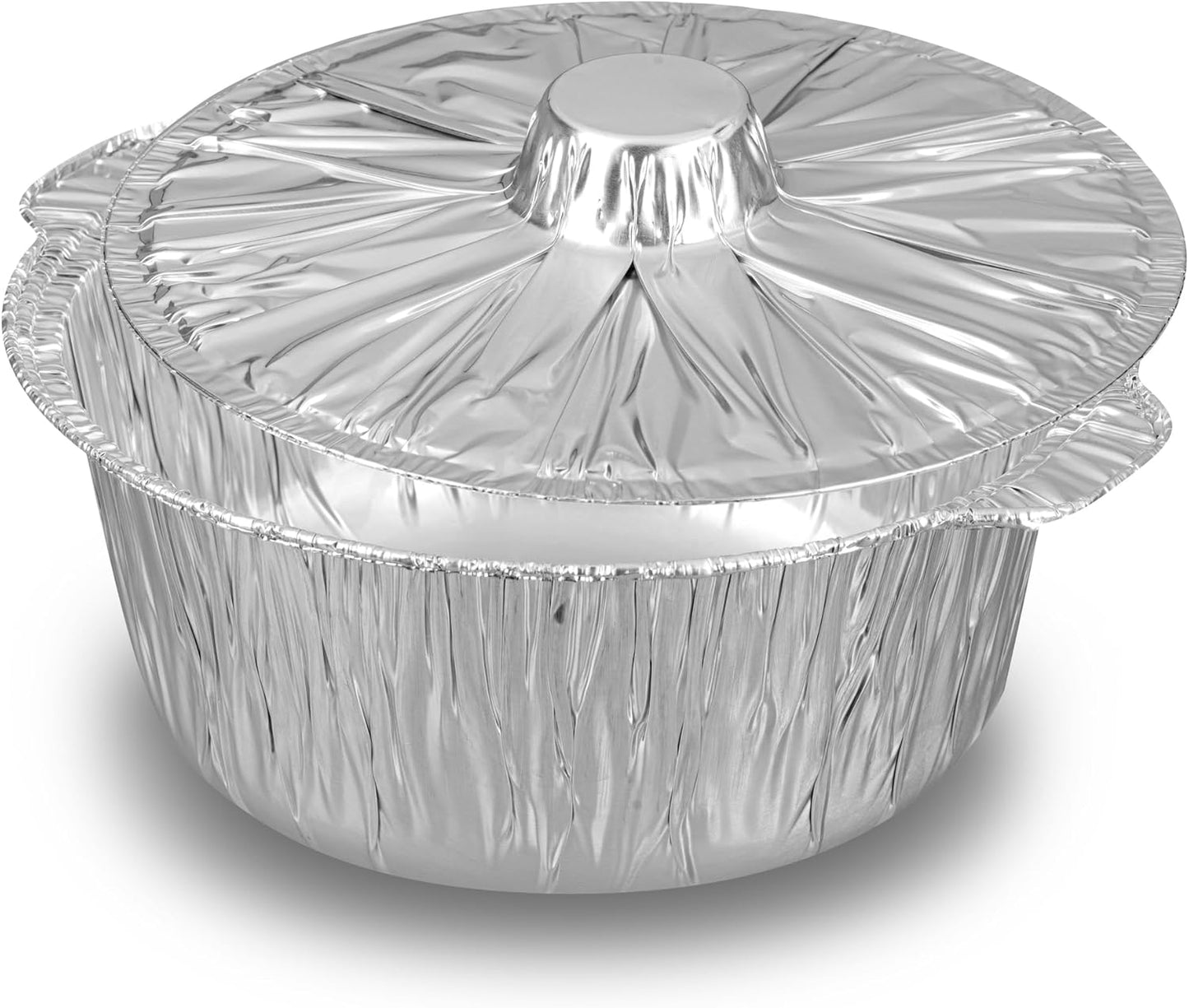 Foil Lux 3.5 Quart Pans And Lids - Perfect For Outdoor Cooking