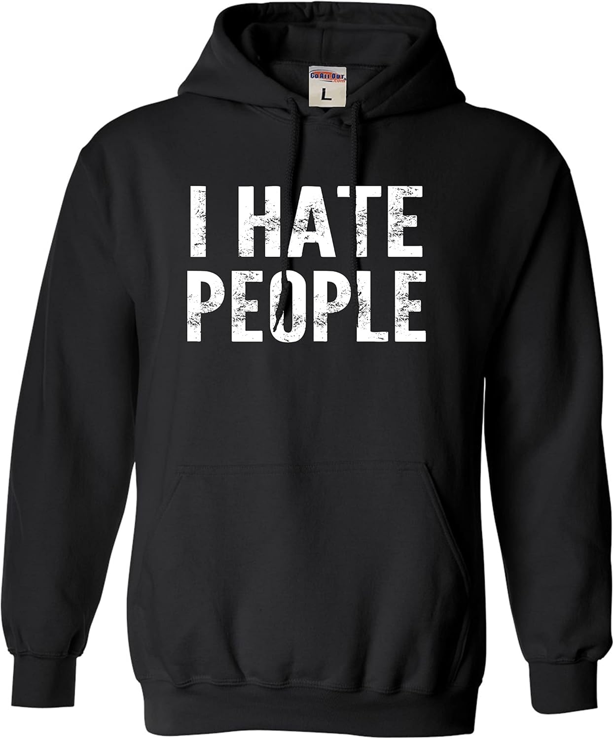 I Hate People Funny Sweatshirt Hoodie