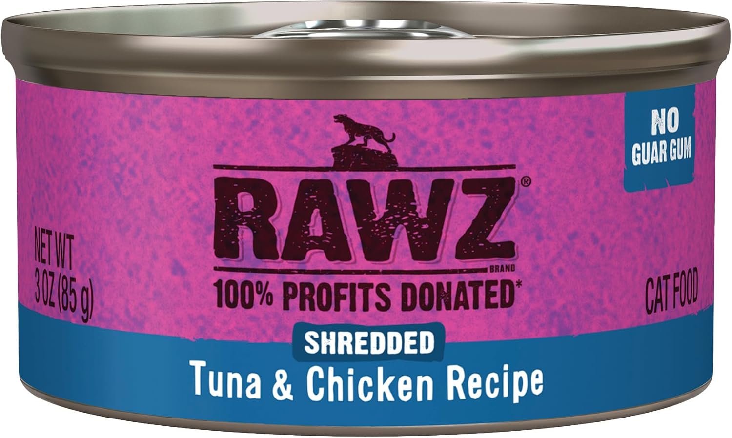 Rawz Natural Premium Shredded Canned Cat Wet Food - Grain Free
