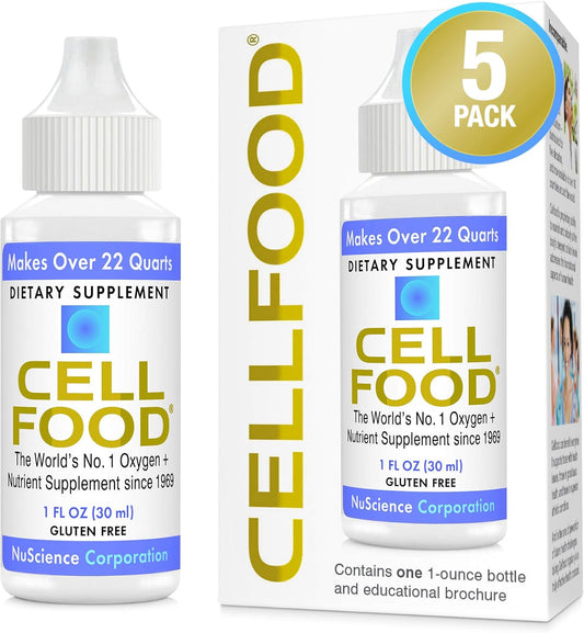 Cellfood Oxygen Boost Liquid Supplement for Energy & Health