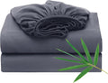 2 Pack Bamboo Viscose Cooling Fitted Sheet Queen Size - 16in Deep