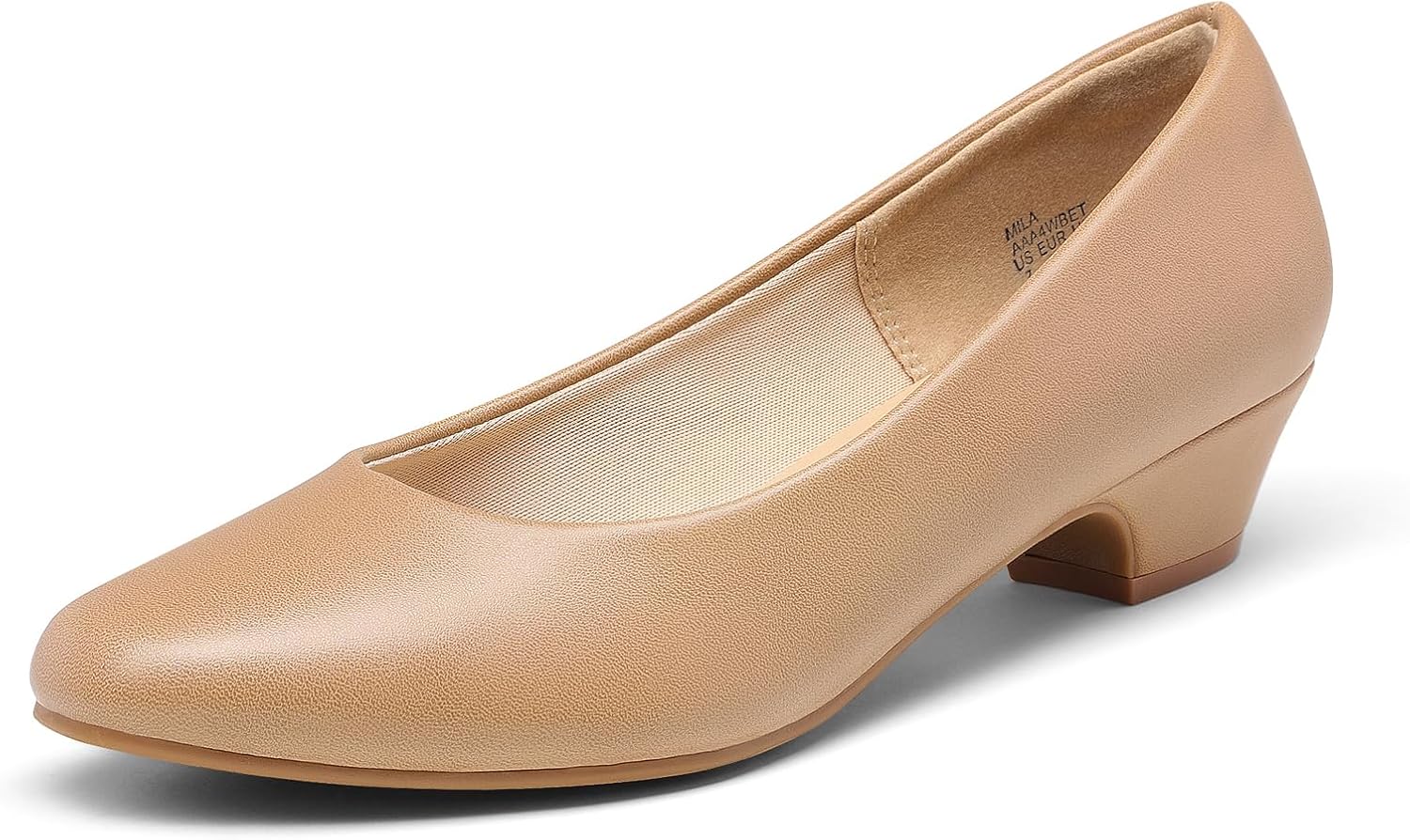 DREAM PAIRS Women's Mila Low Chunky Heel Pump Shoes Review