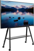 VIVO Rolling Artistic Easel TV Stand 43 to 75 in - Mobile Studio Mount