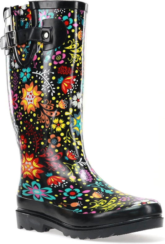 Western Chief Women's Tall Waterproof Rain Boot for Outdoor Fun