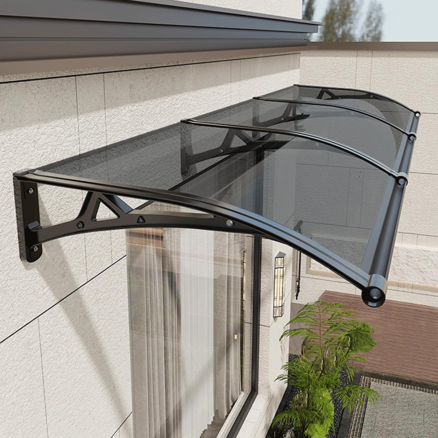 Durable Awning for Door Entrance with UV and Rain Protection