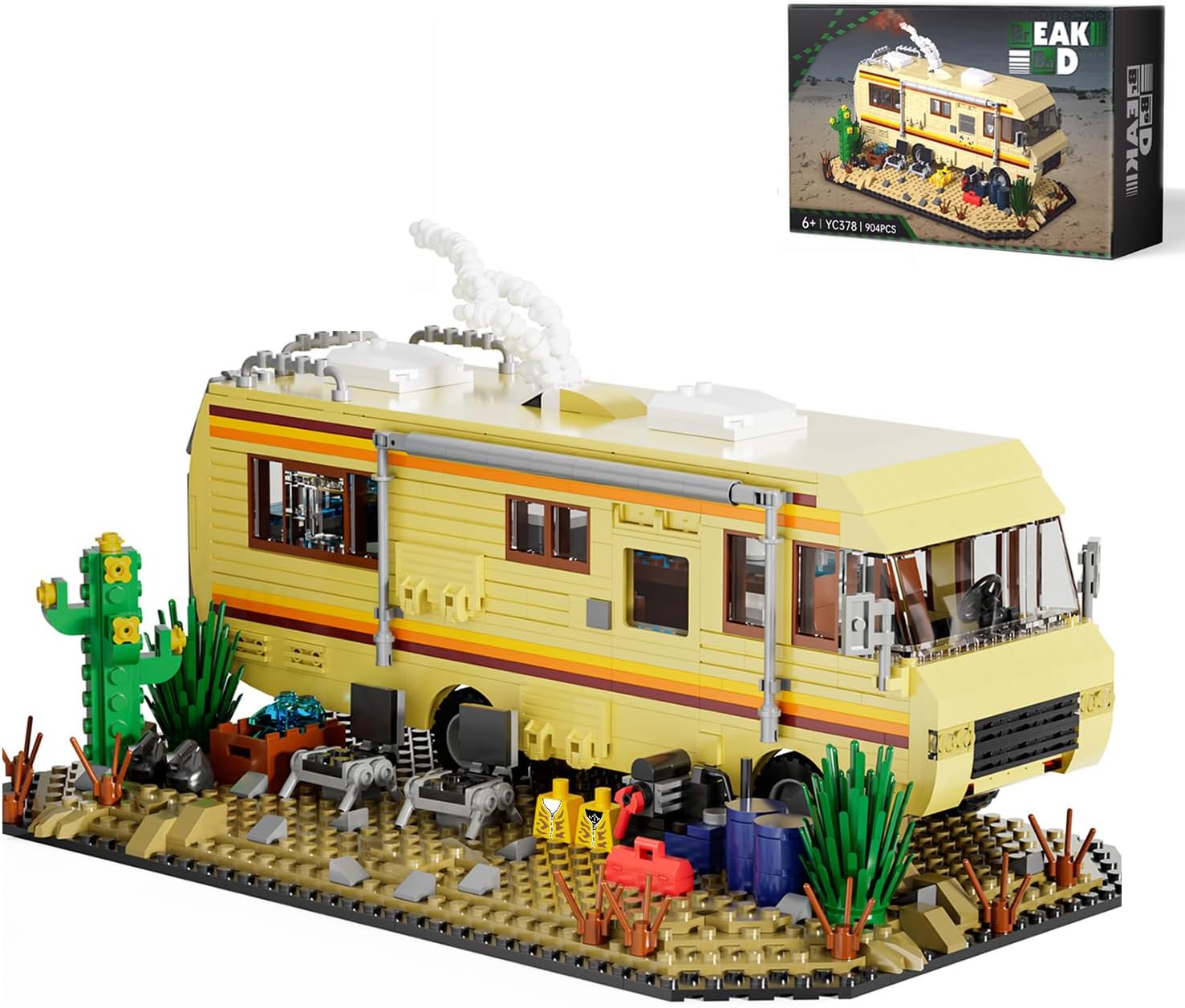 Breaking RV Adventure Building Set for Adults and Avid Fans