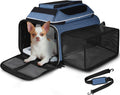 Petskd Expandable Pet Carrier for Small Cats and Dogs, 18x13x9.5