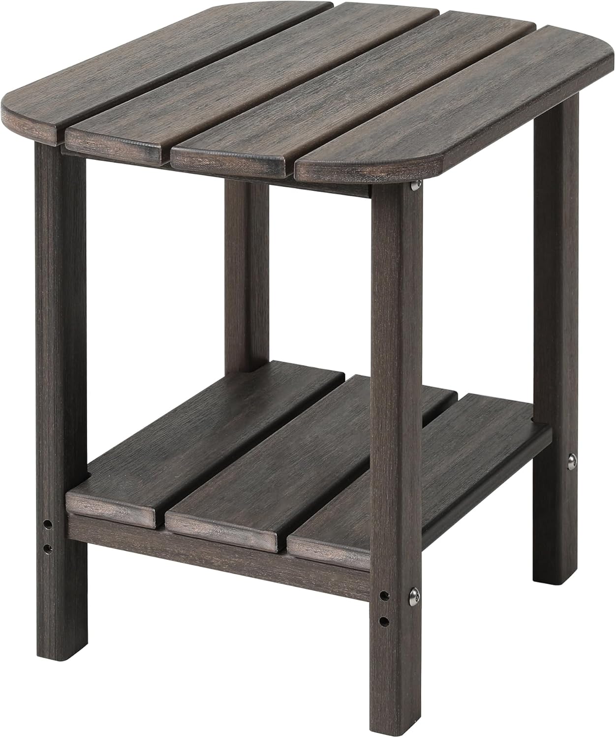 LZRS Double Adirondack Side Table for Outdoor and Indoor Use