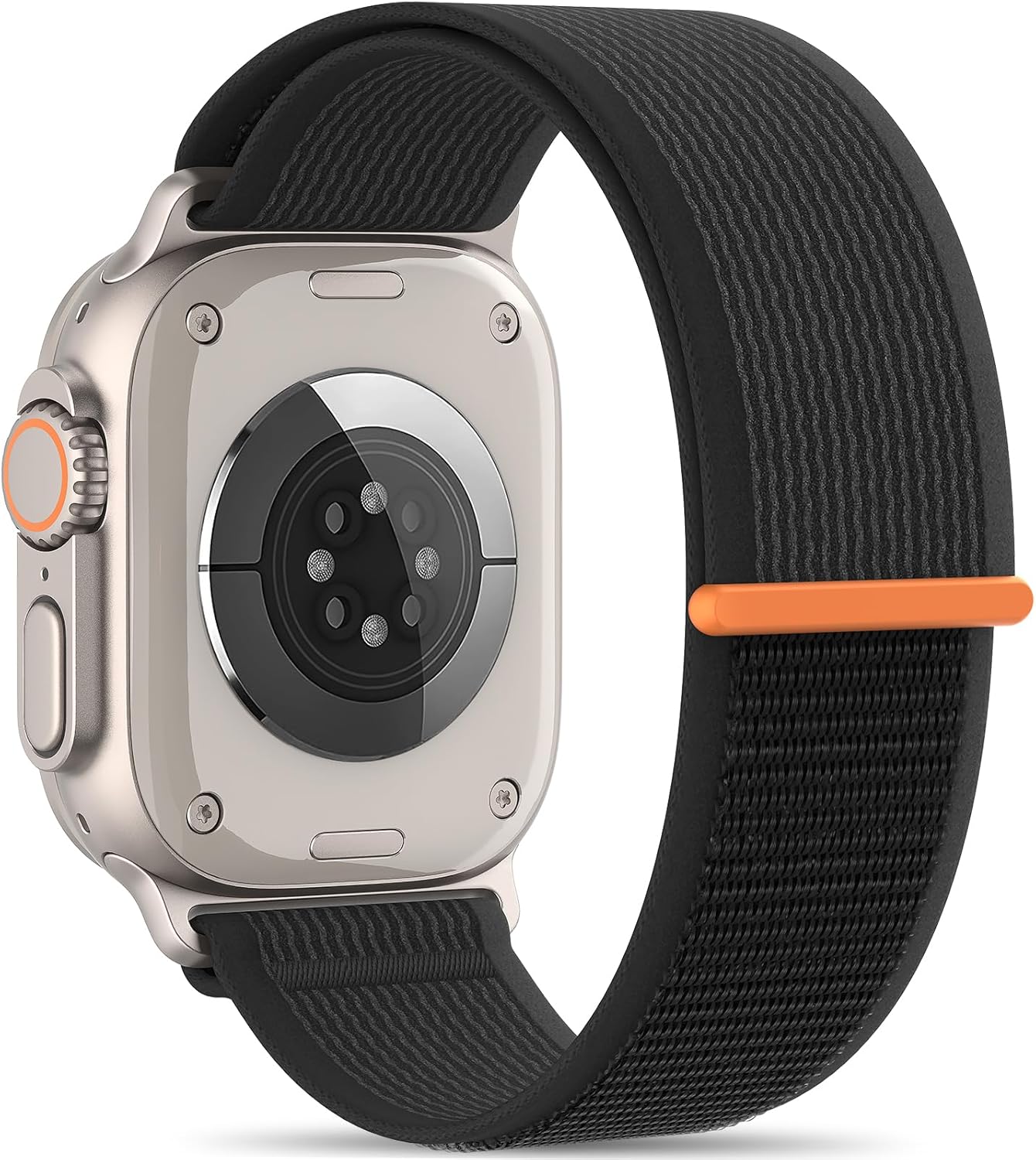 HEARTBOOM Soft Nylon Loop Band for Apple Watch 44mm - Comfort Meets Style