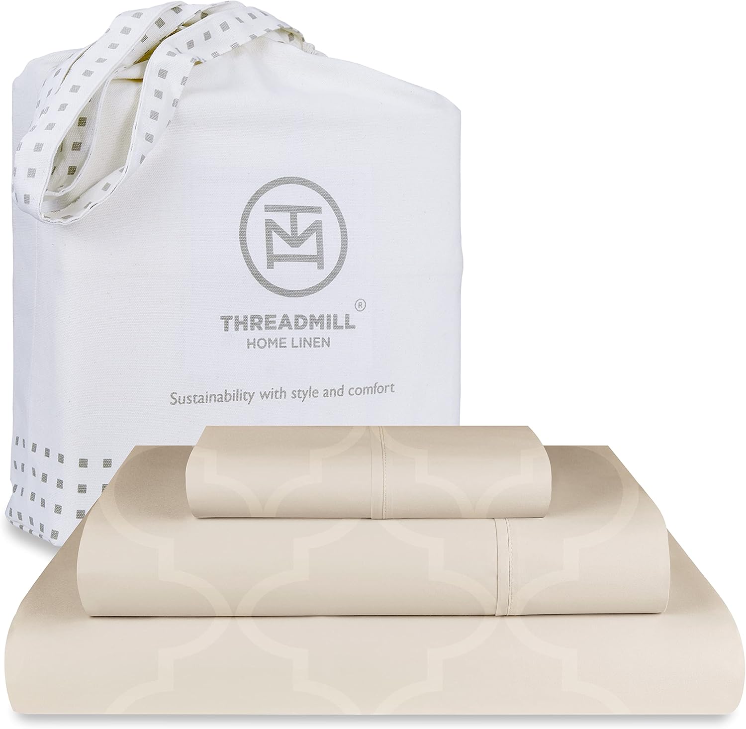 Threadmill Cotton Twin XL Sheet Set for Cozy Sleep Nights