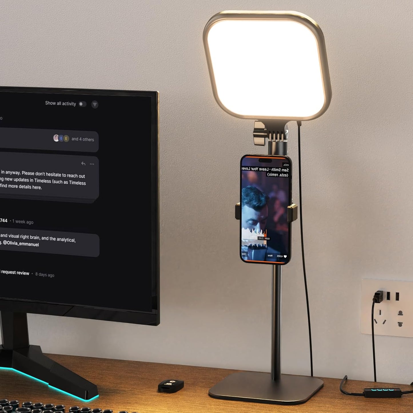 UBeesize Zoom Lighting for Video Calls and Online Meetings
