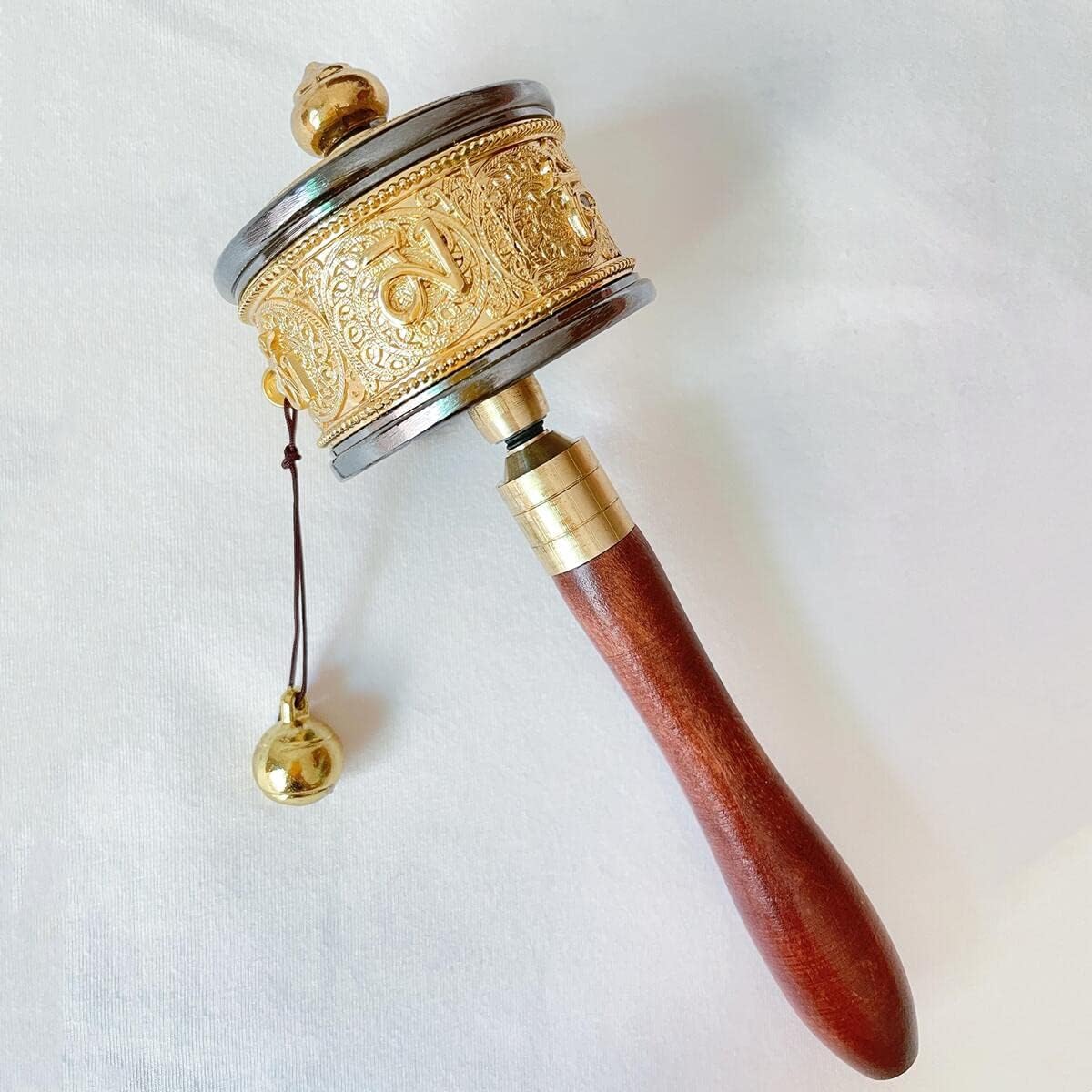 Tibetan Copper Prayer Wheel - Blessings on the Go