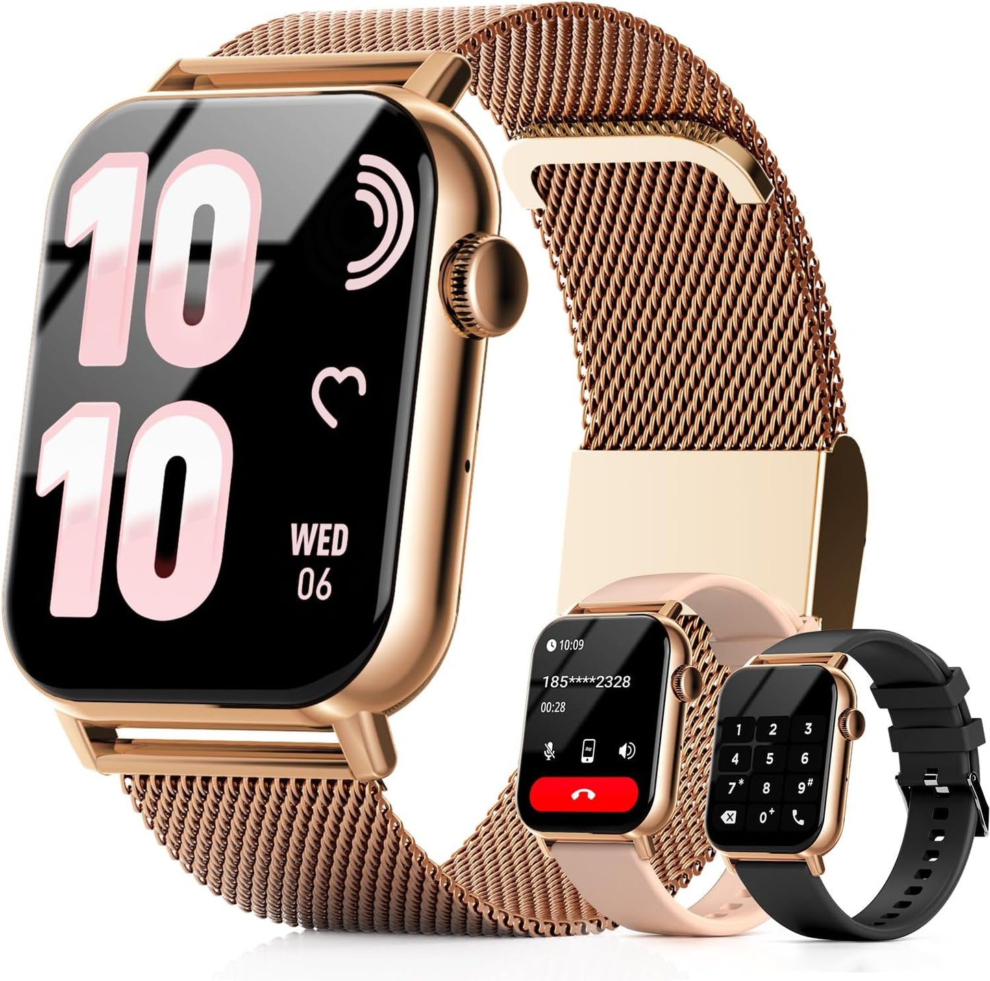 Smart Watches for Women with Fitness Tracker and Bluetooth Calls