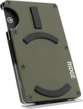 Ridge Wallet for Men Matte Olive - MagSafe Slim Card Holder