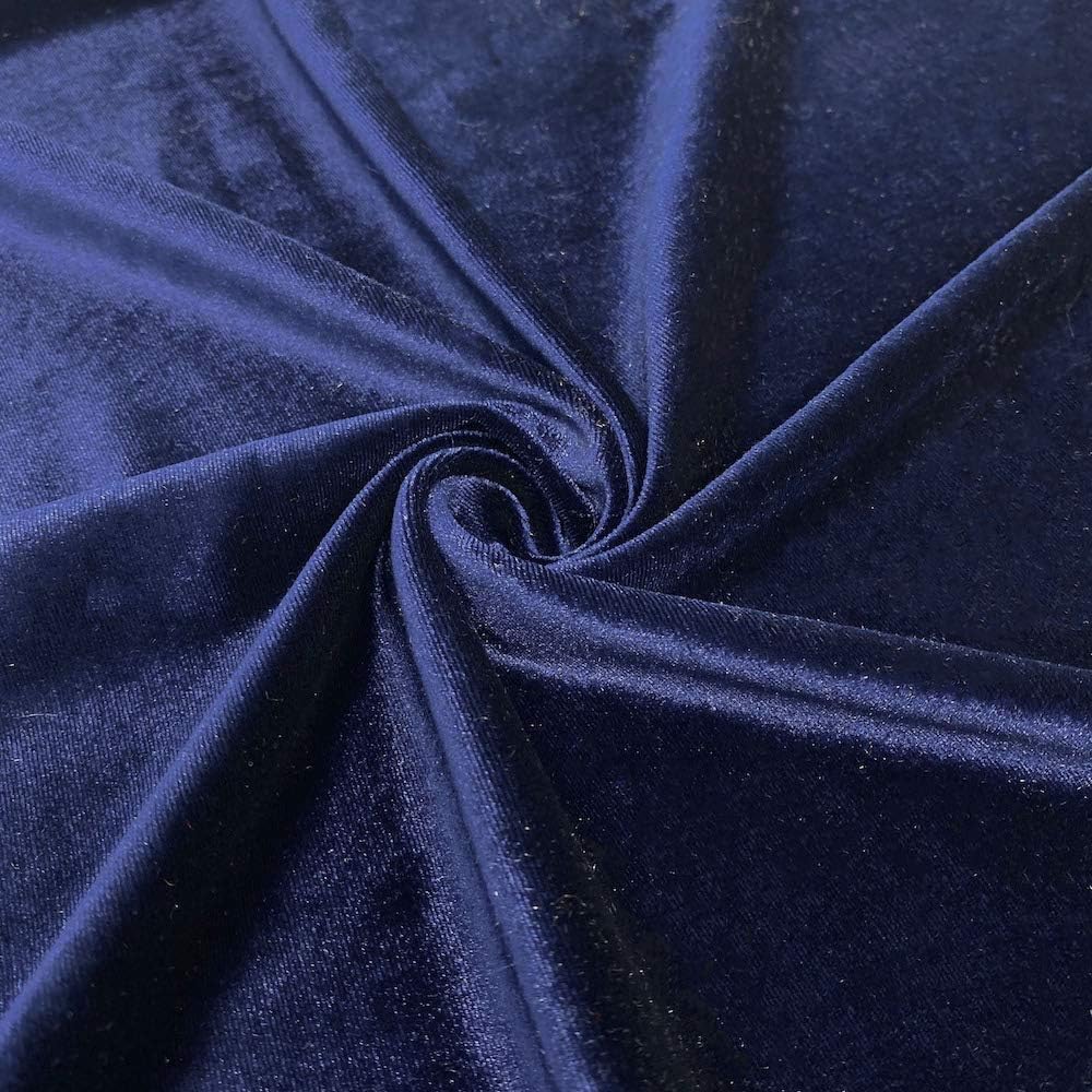 Stretch Velvet Fabric 58/60 in Wide for Elegant Projects