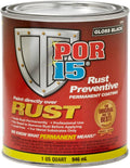 POR-15 Rust Preventive Coating Quart - Permanent Rust Barrier