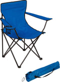 Compact & Comfortable: Trademark Innovations Beach Chair in Blue