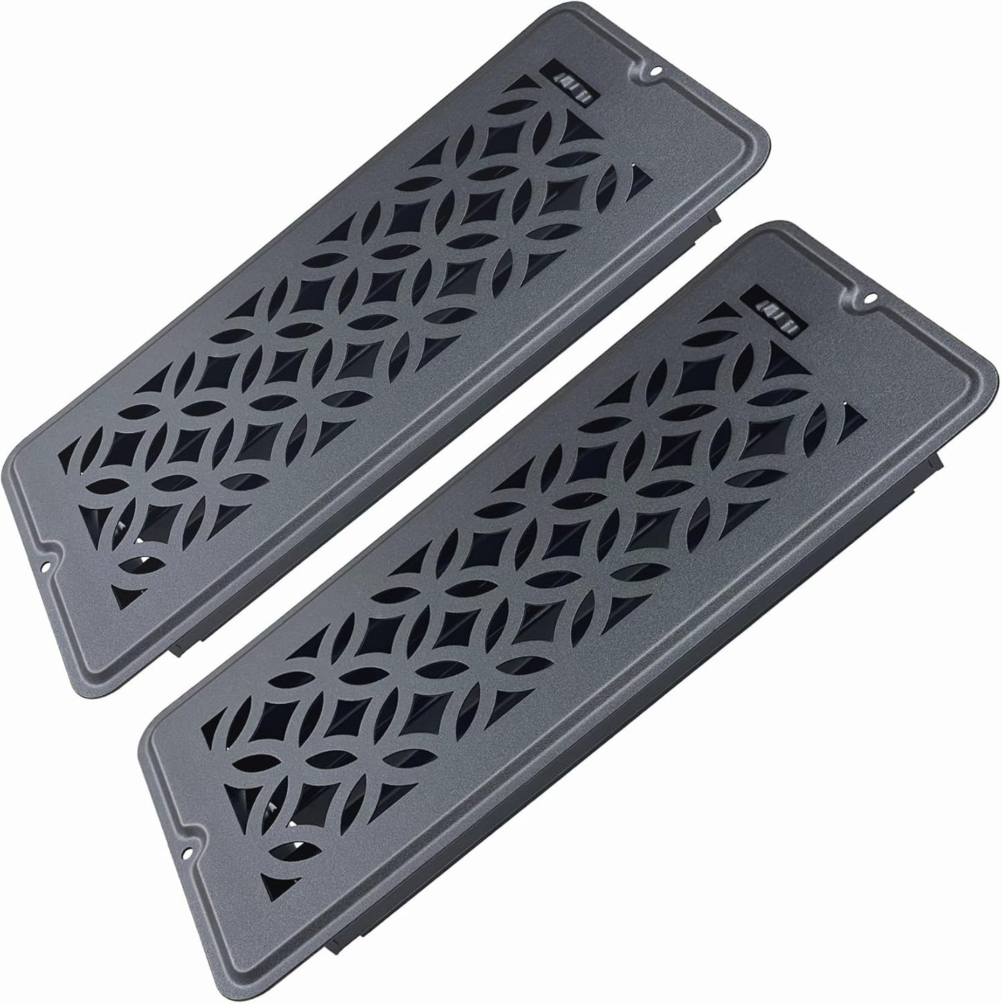 Stylish 4x10 Steel Floor Vent Covers for Home Decor