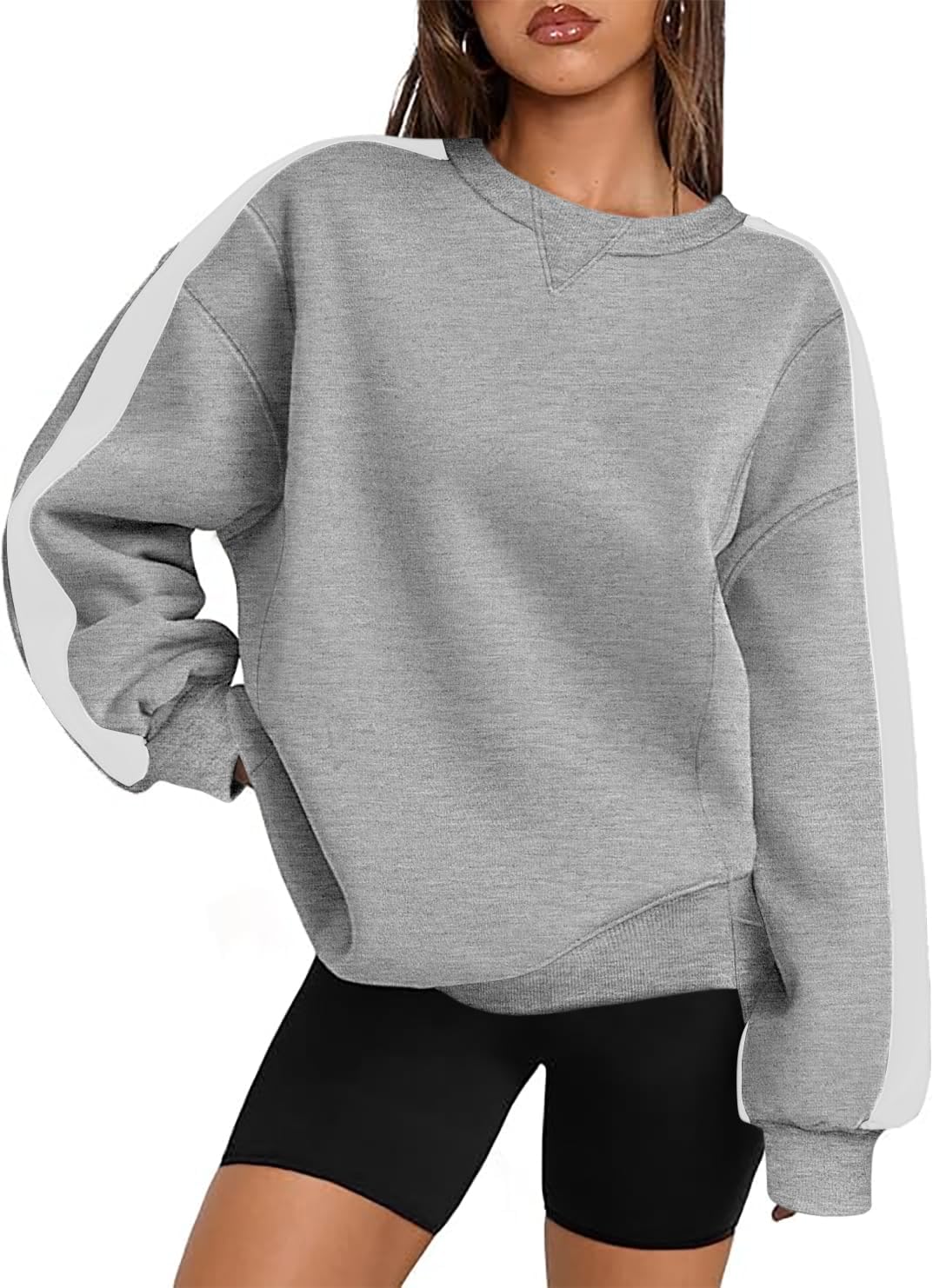 Cozy Zeagoo Color Block Fleece Hoodie