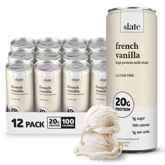 High Protein Milk Shake - French Vanilla - Lactose Free Delight