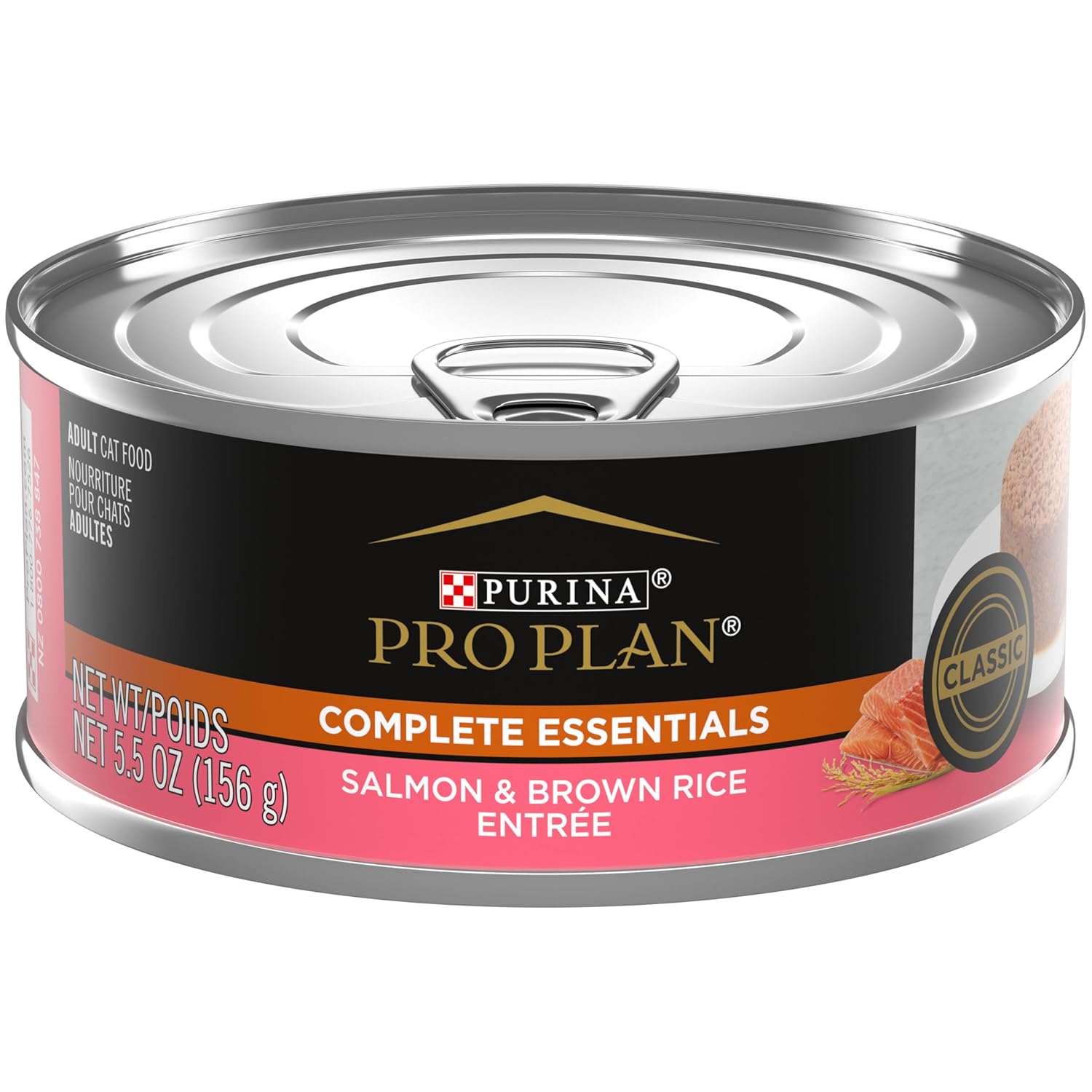 Purina Pro Plan Pate Wet Cat Food with Salmon & Brown Rice