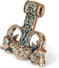 Large Thor Hammer Mjolnir Necklace 925 Sterling Silver - Norse